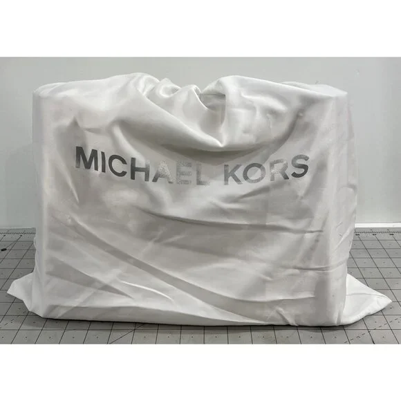 Michael Michael Kors Susan Metallic Medium Shoulder Bag Pale Gold New Chain - Picture 12 of 13